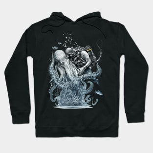Scubadiving with Octopus Hoodie